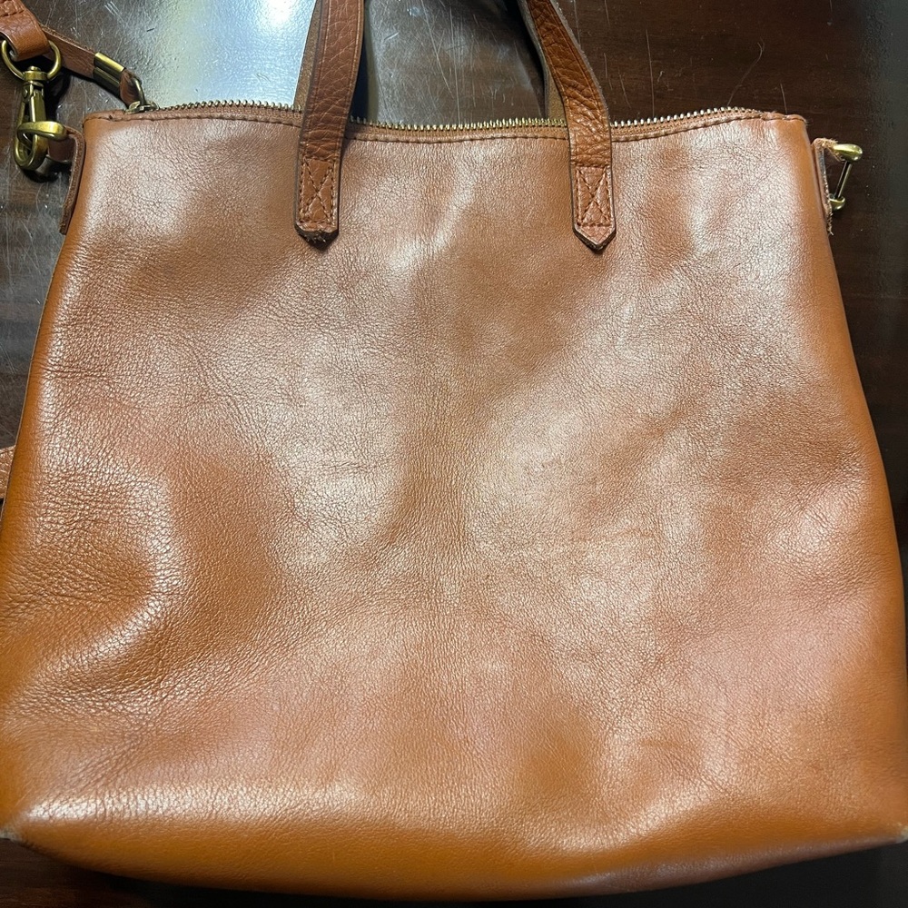 Madewell small Transport tote.
